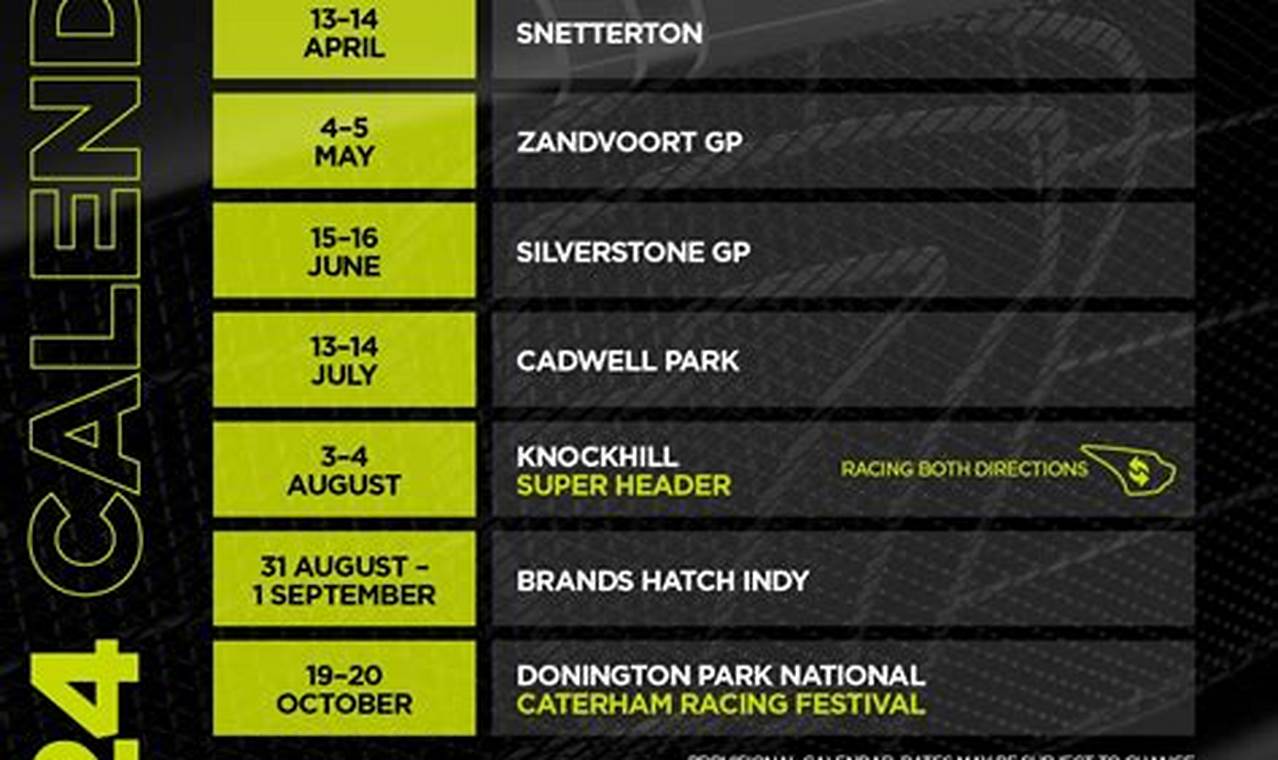 Uk Motorsport Calendar 2024