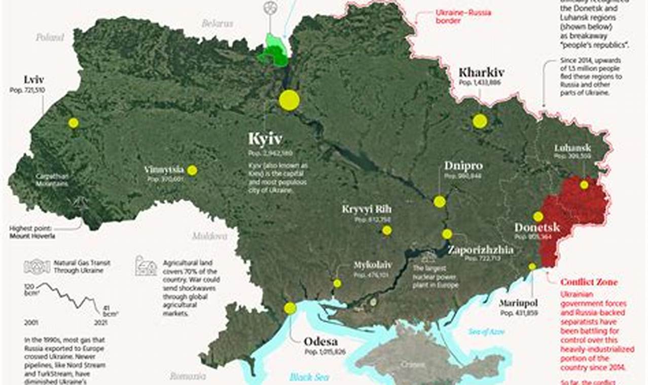 Ukraine Territory Map 2024