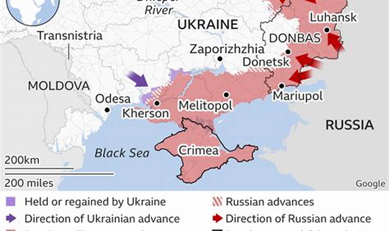 Ukraine War Map June 2024