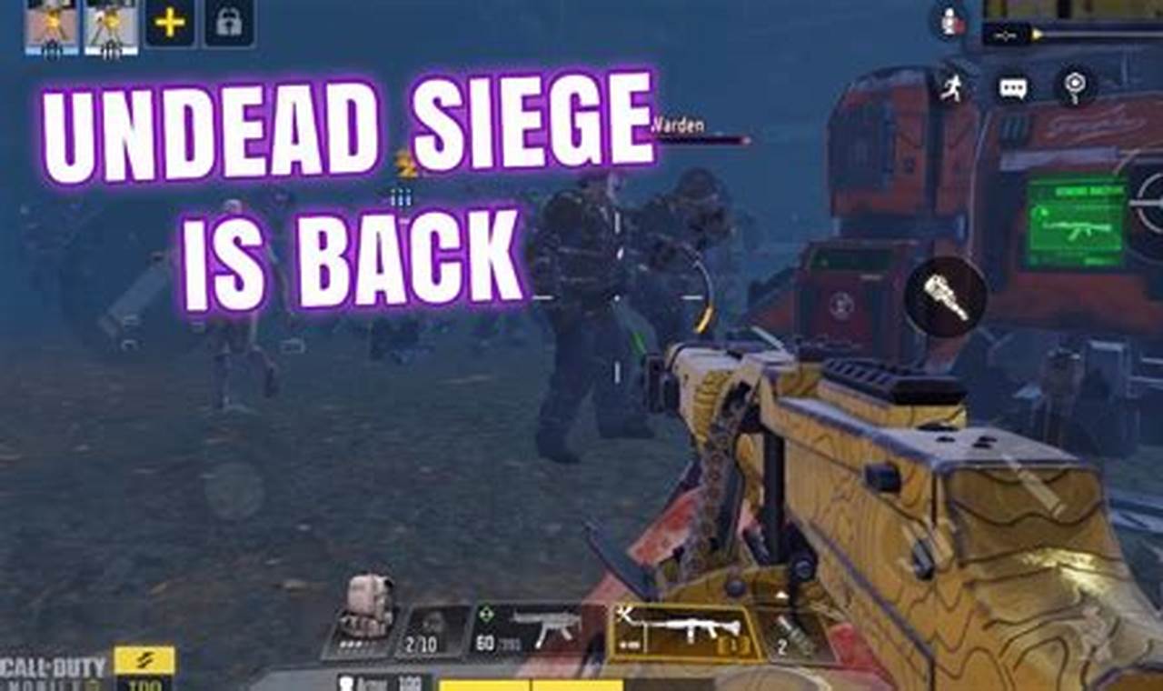 Undead Siege Cod Mobile 2024