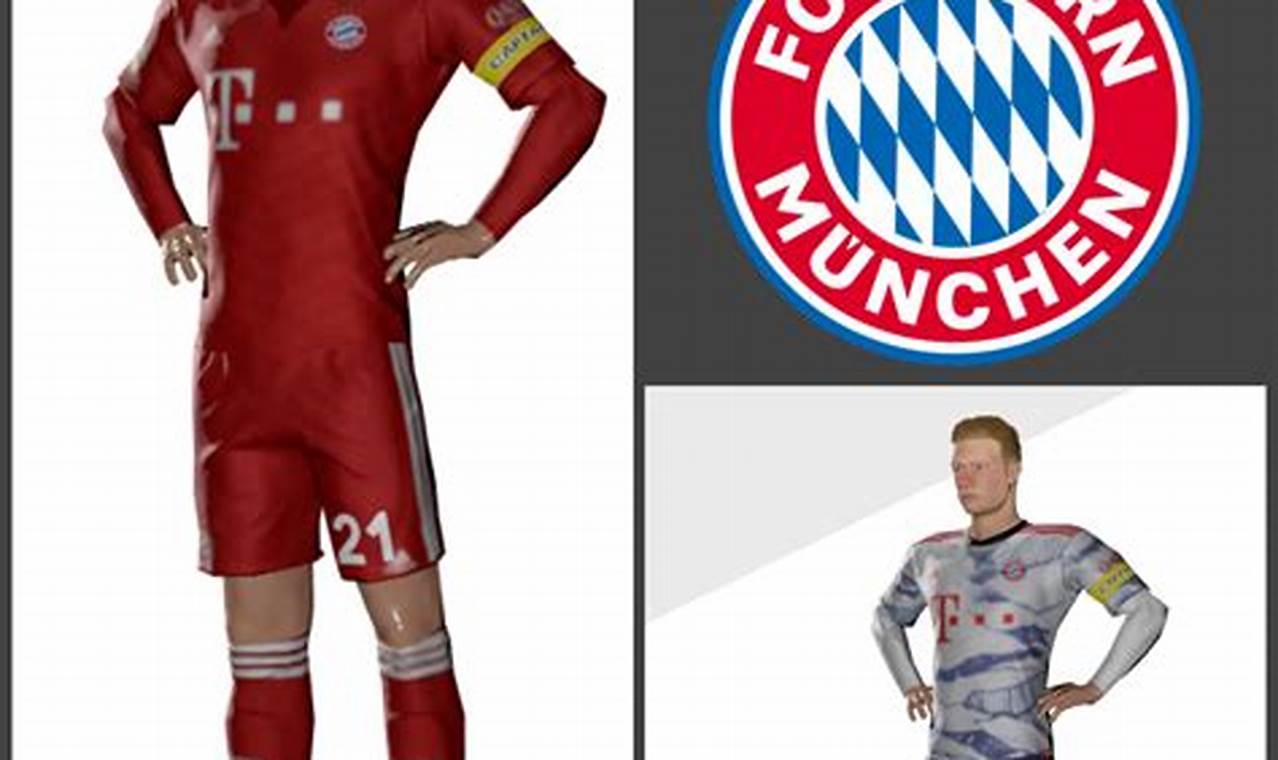 Uniforme Del Bayern Munich Para Dream League Soccer 2024