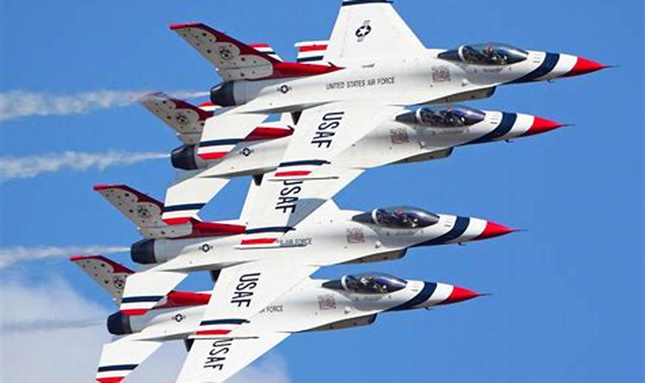 United States Air Force Thunderbirds 2024 Schedule