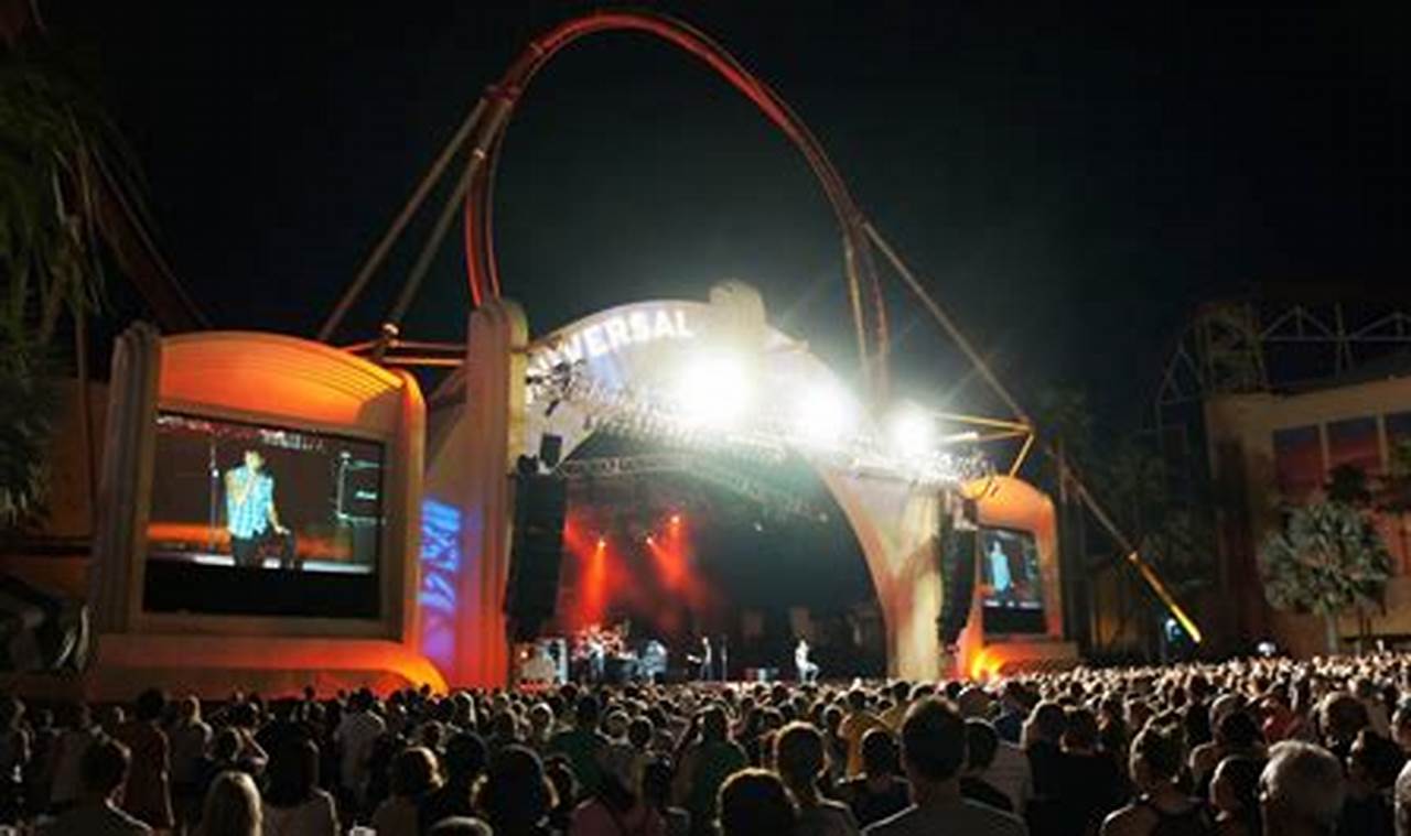 Universal Studios Florida Concerts 2024