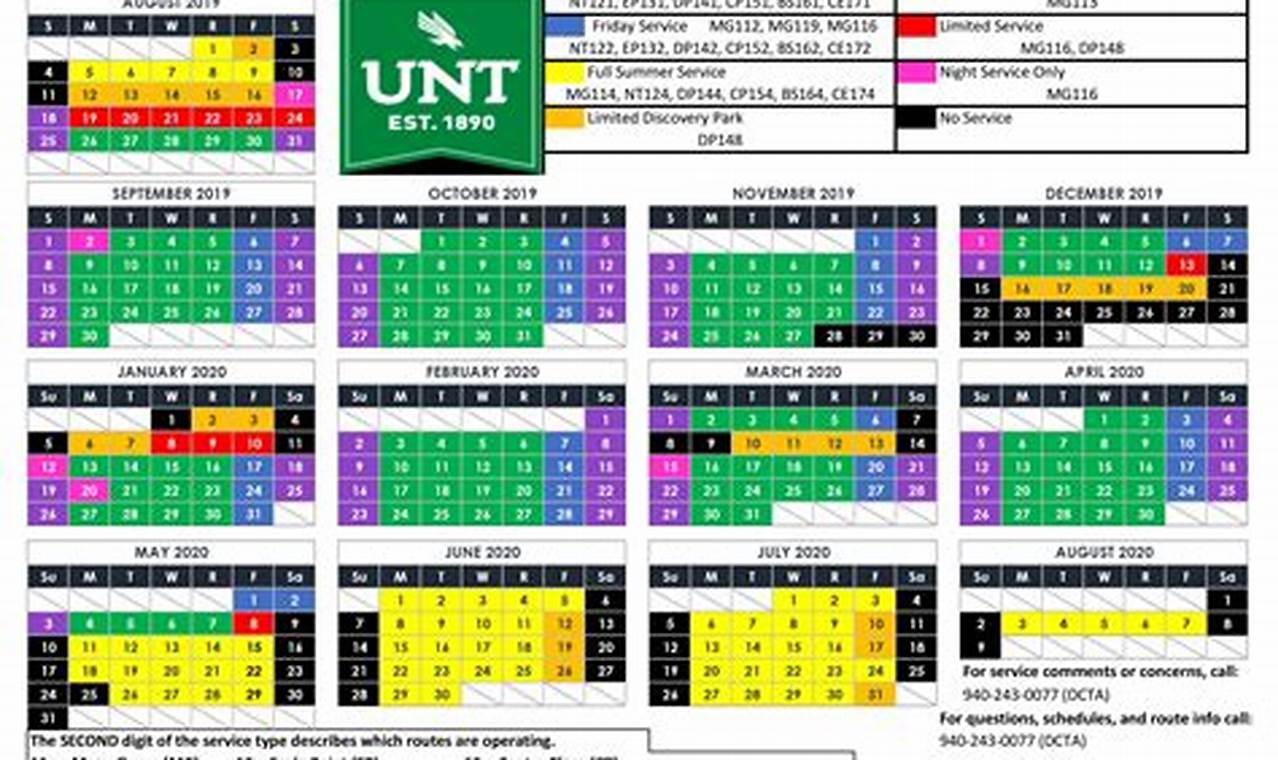 Unt Holiday Schedule 2024