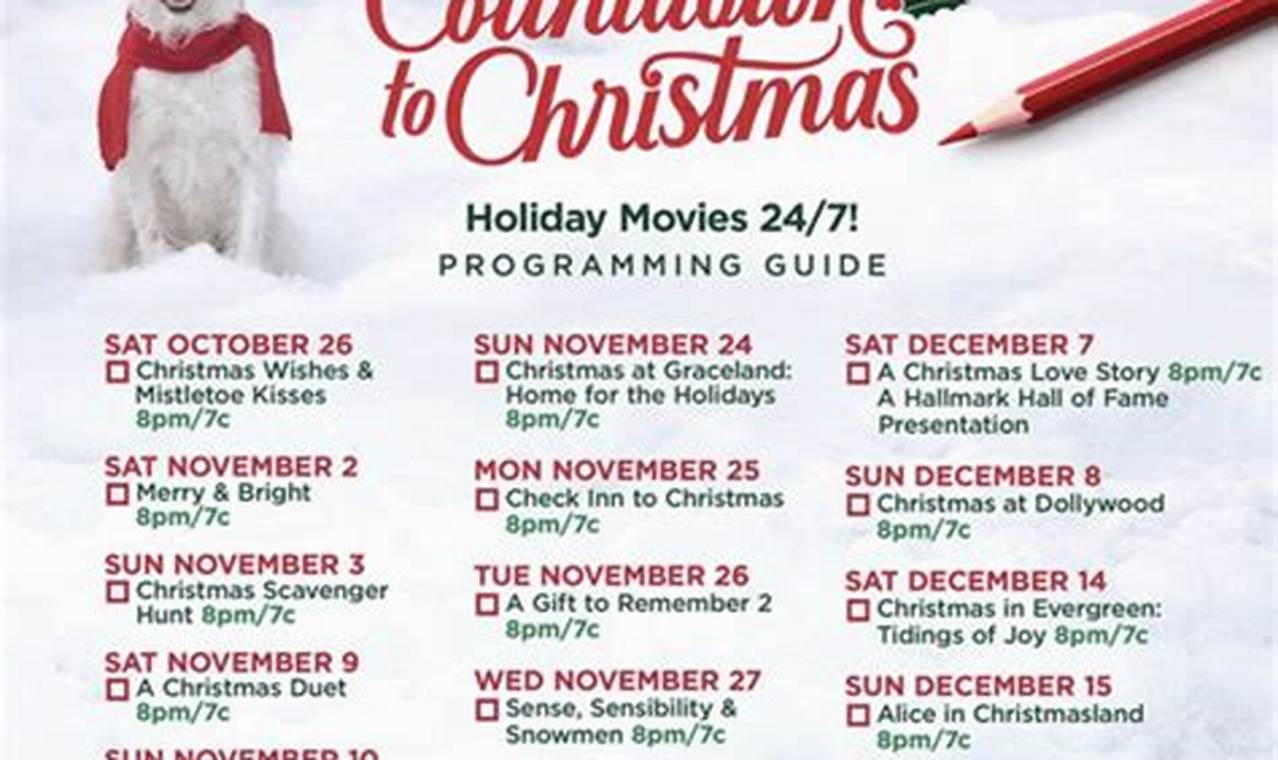 Up Channel Christmas Movies 2024