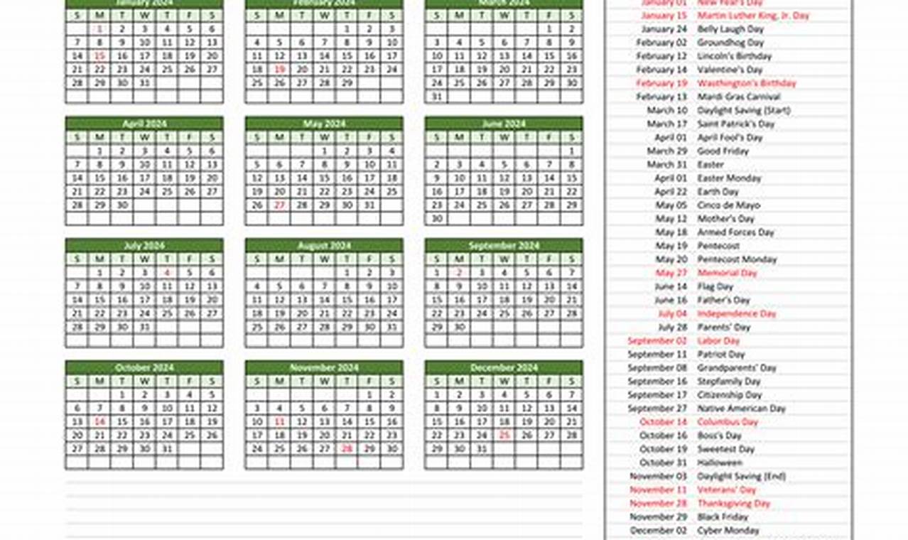 Us National Public Holidays 2024