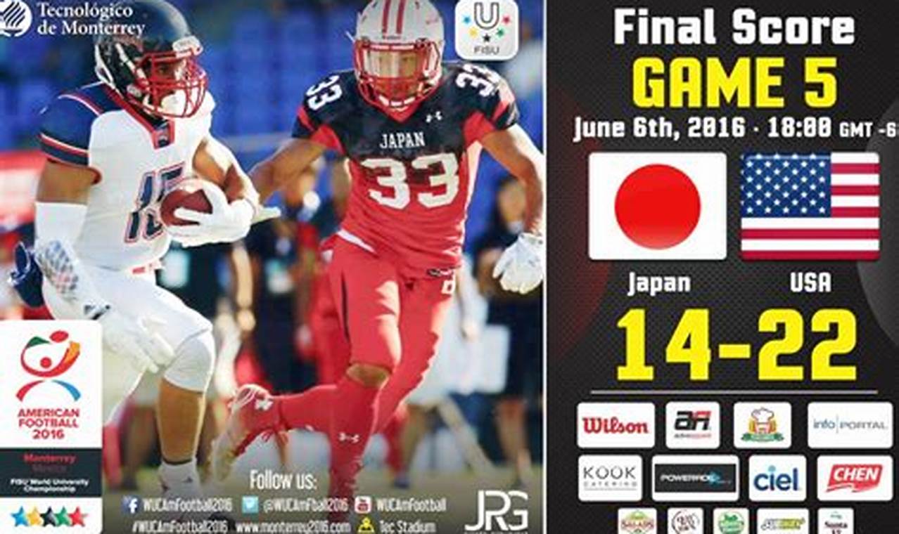 Usa Japan Score 2024