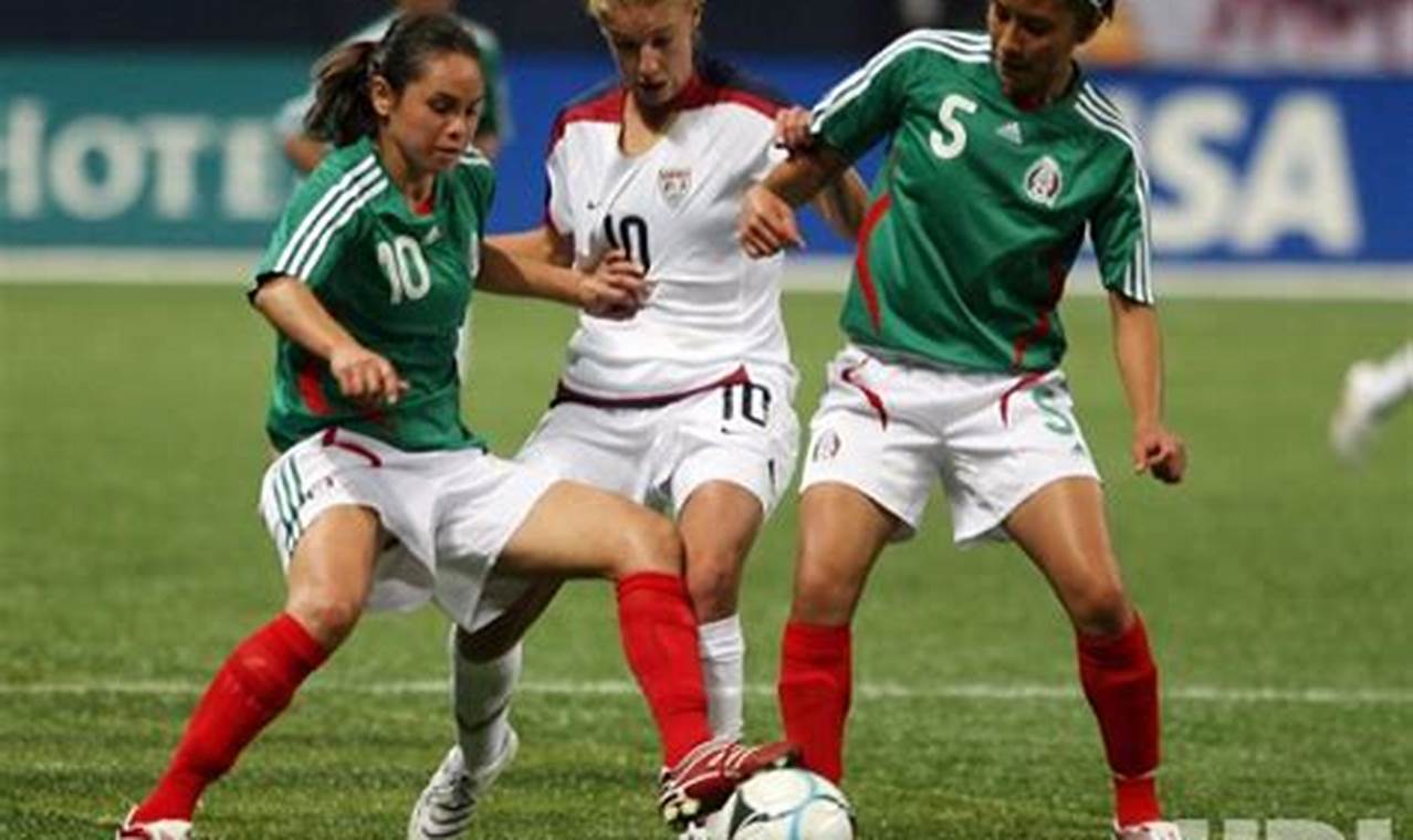 Usa Vs Mexico Women Soccer