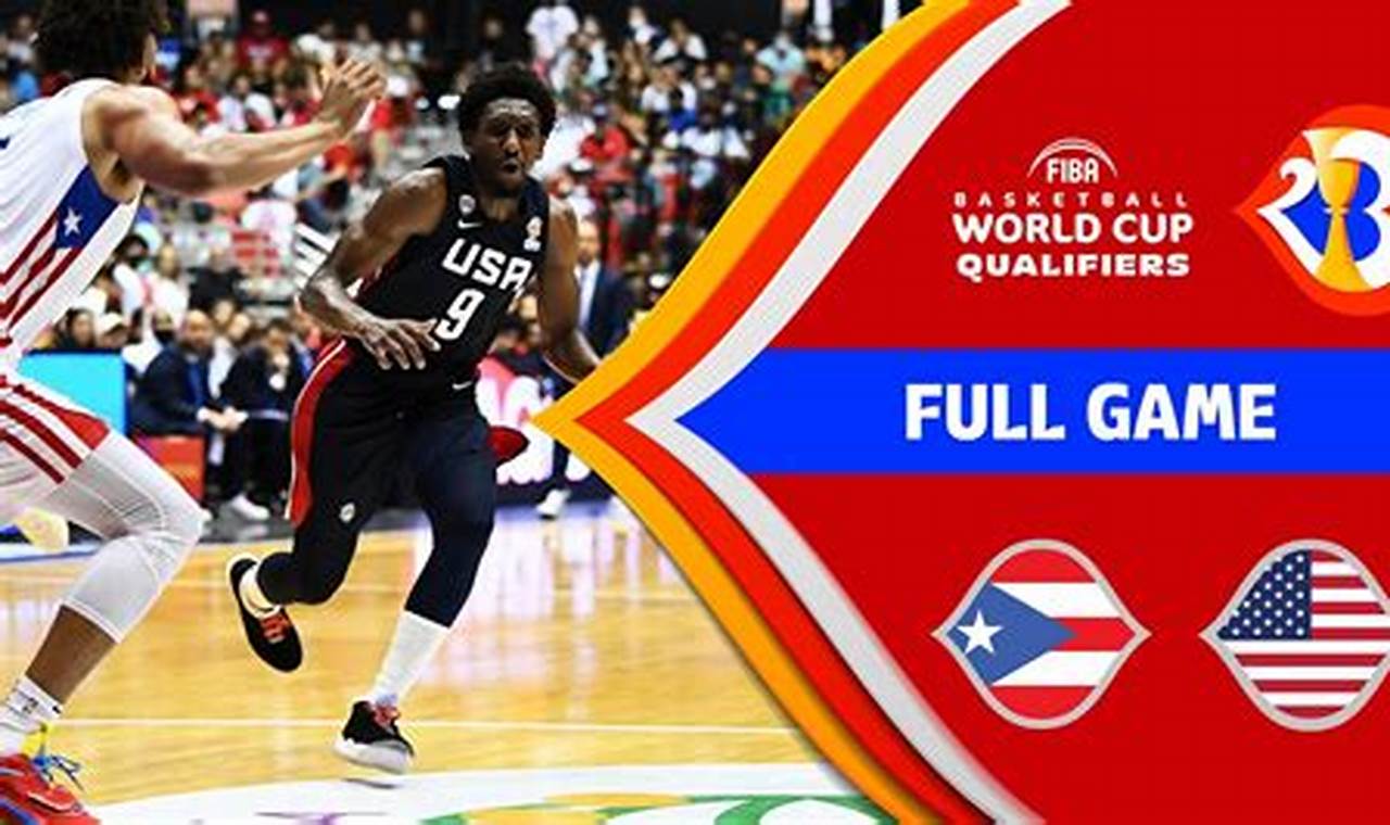 Usa Vs Puerto Rico Basketball 2024 Score