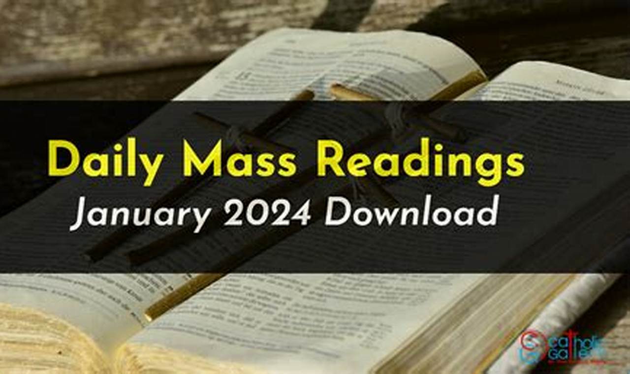 Usccb Daily Readings 2024 Free Pdf Download