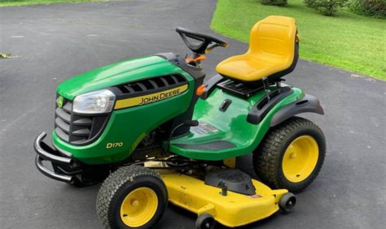 Used John Deere Riding Mowers