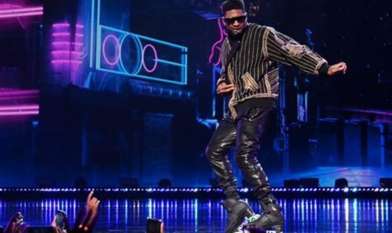 Usher Las Vegas Setlist 2024