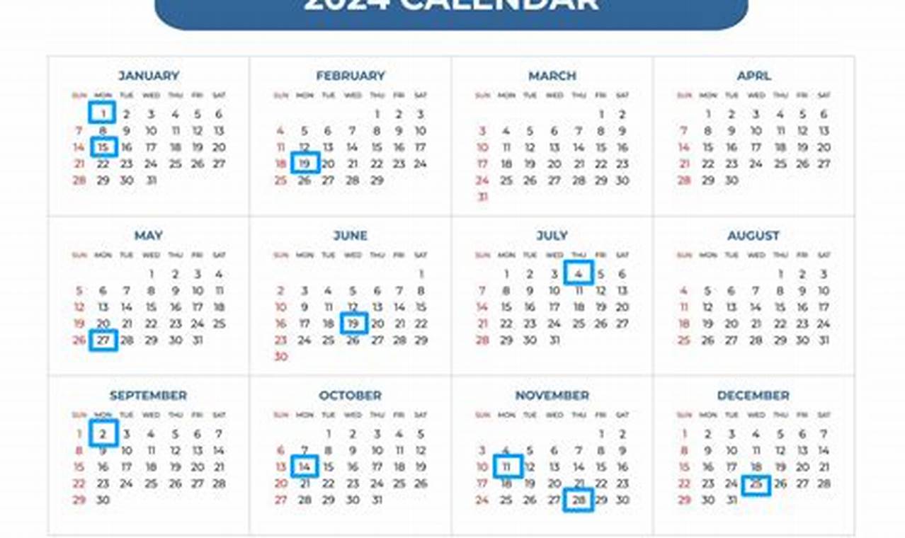 Usps Calendar 2024 With Holidays