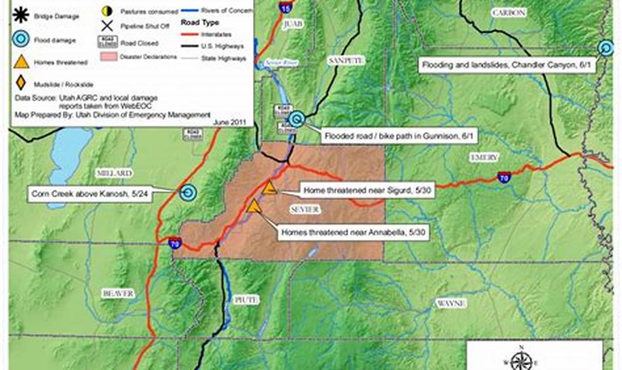 Utah Flood Map 2024