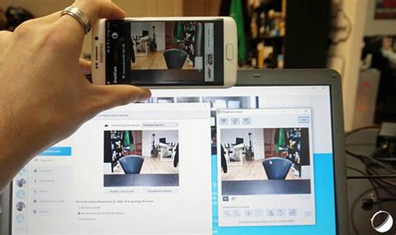 Utiliser La Caméra De Son Téléphone Comme Webcam