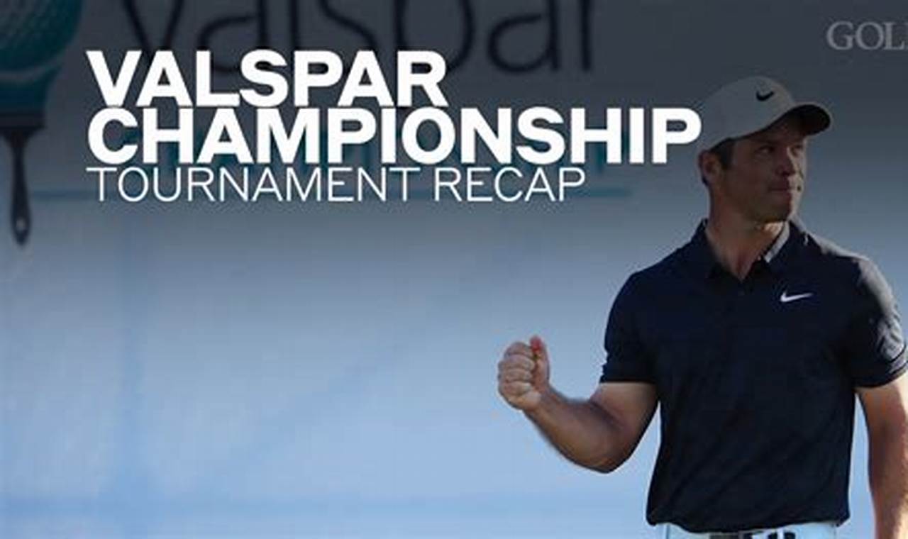 Valspar Championship 2024 Results Info