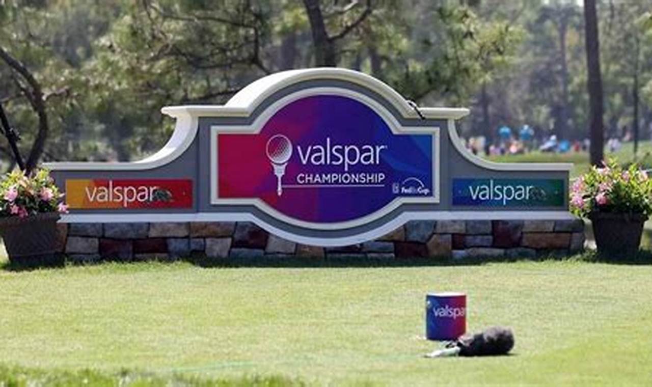 Valspar Championship Leaderboard 2024 Round 1