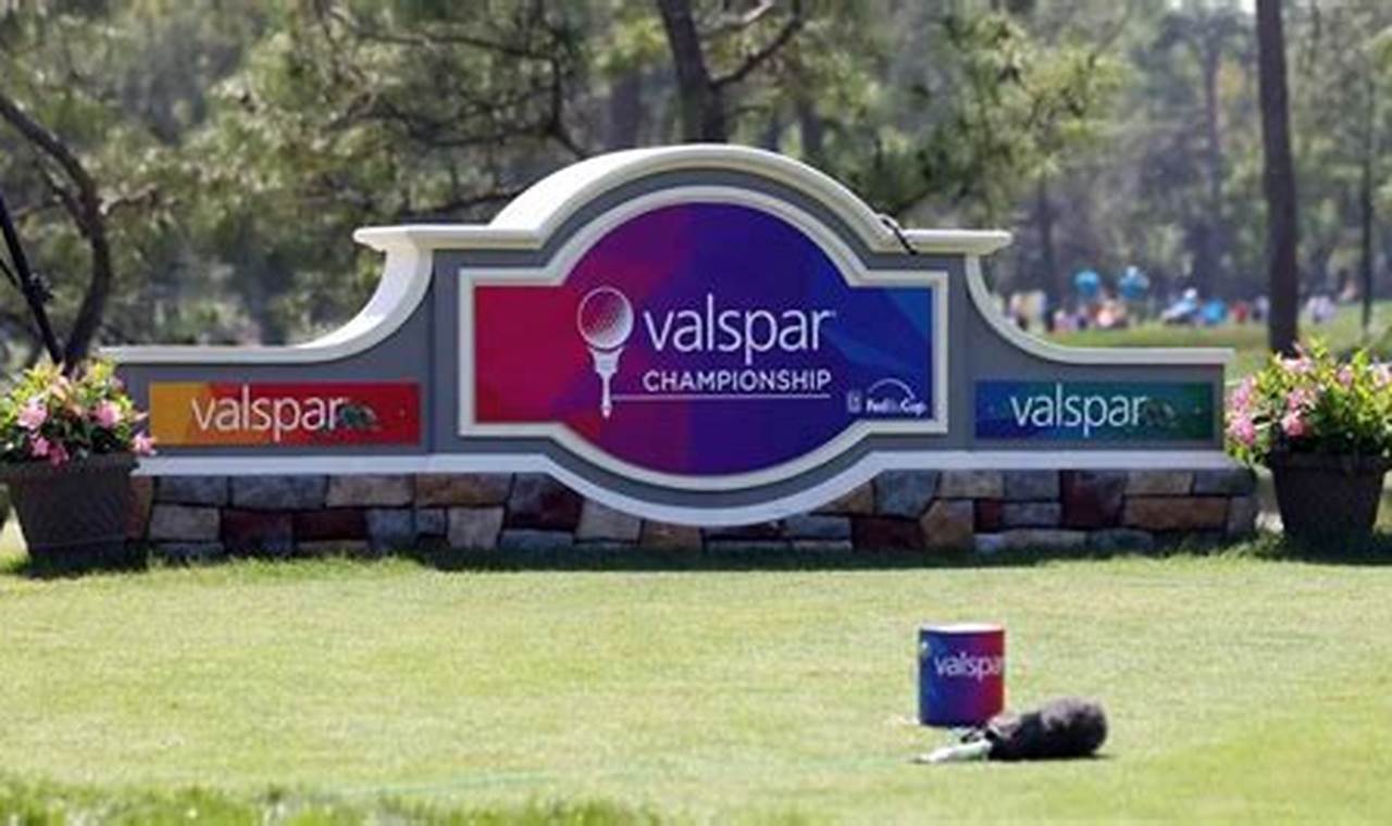 Valspar Championship Purse 2024 Calendar
