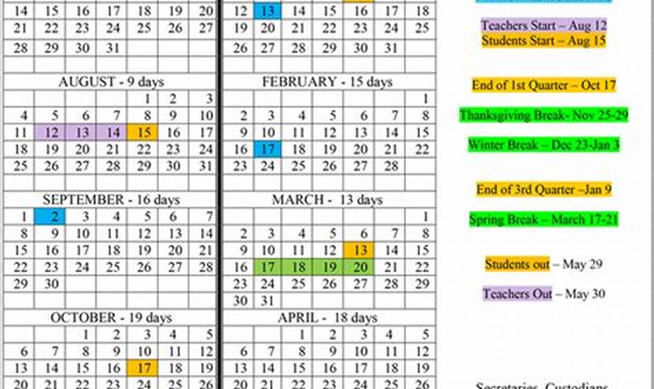 Vbschools Calendar 2024-25