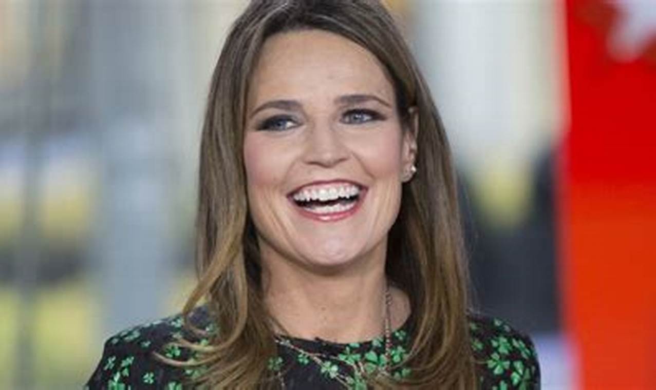 Video Of Savannah Guthrie Leaving Today News