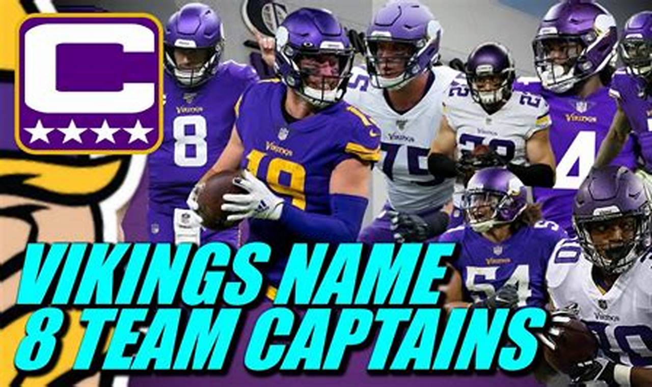 Vikings Captains 2024