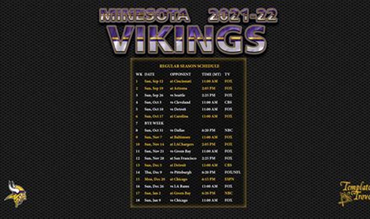 Vikings Stats 2024