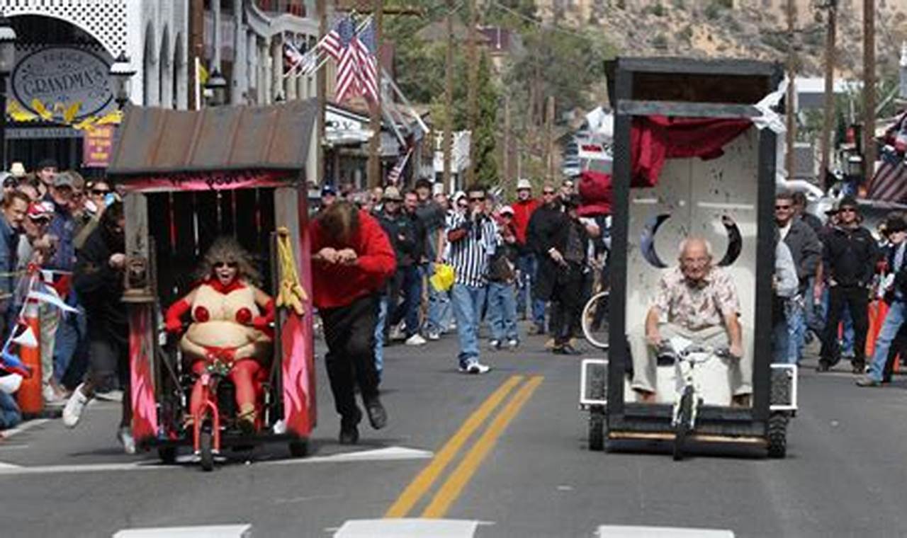 Virginia City Outhouse Races 2024