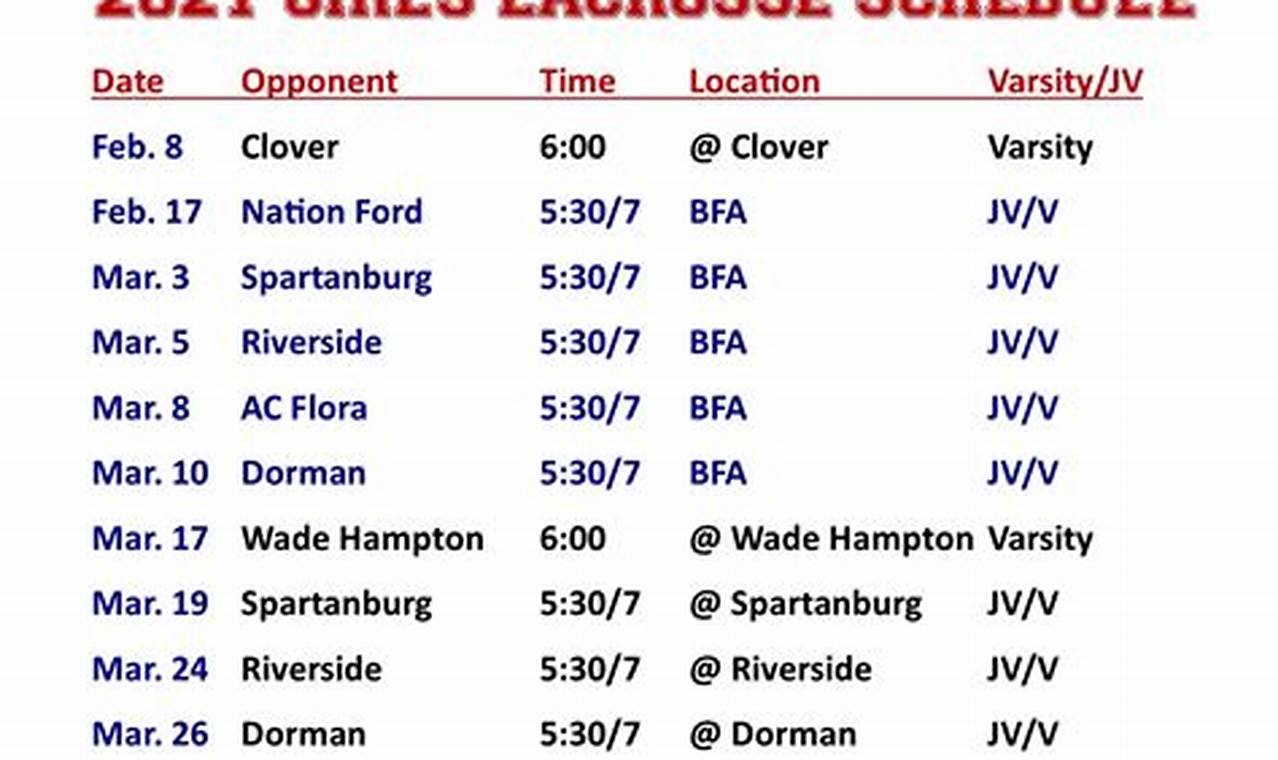 Virginia Lacrosse Schedule 2024