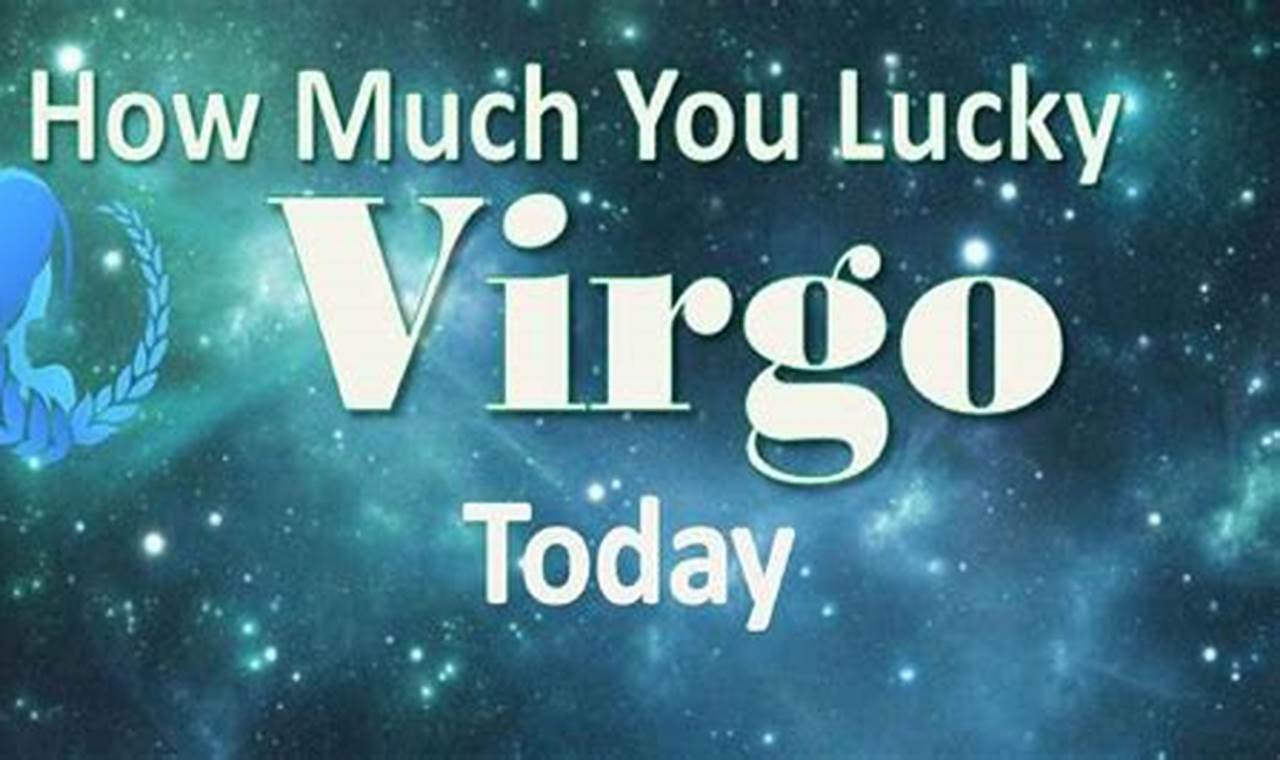 Virgo Lucky Number Today 2024