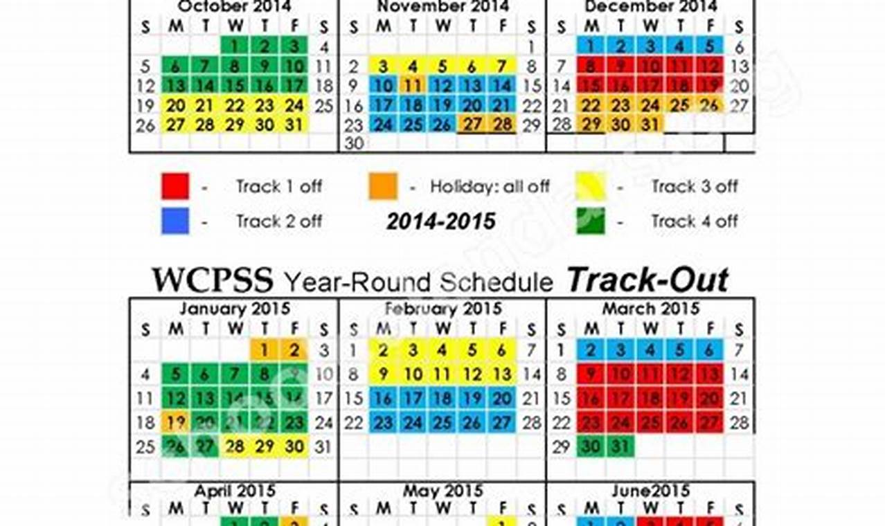 Wake County School Calendar 2024-25