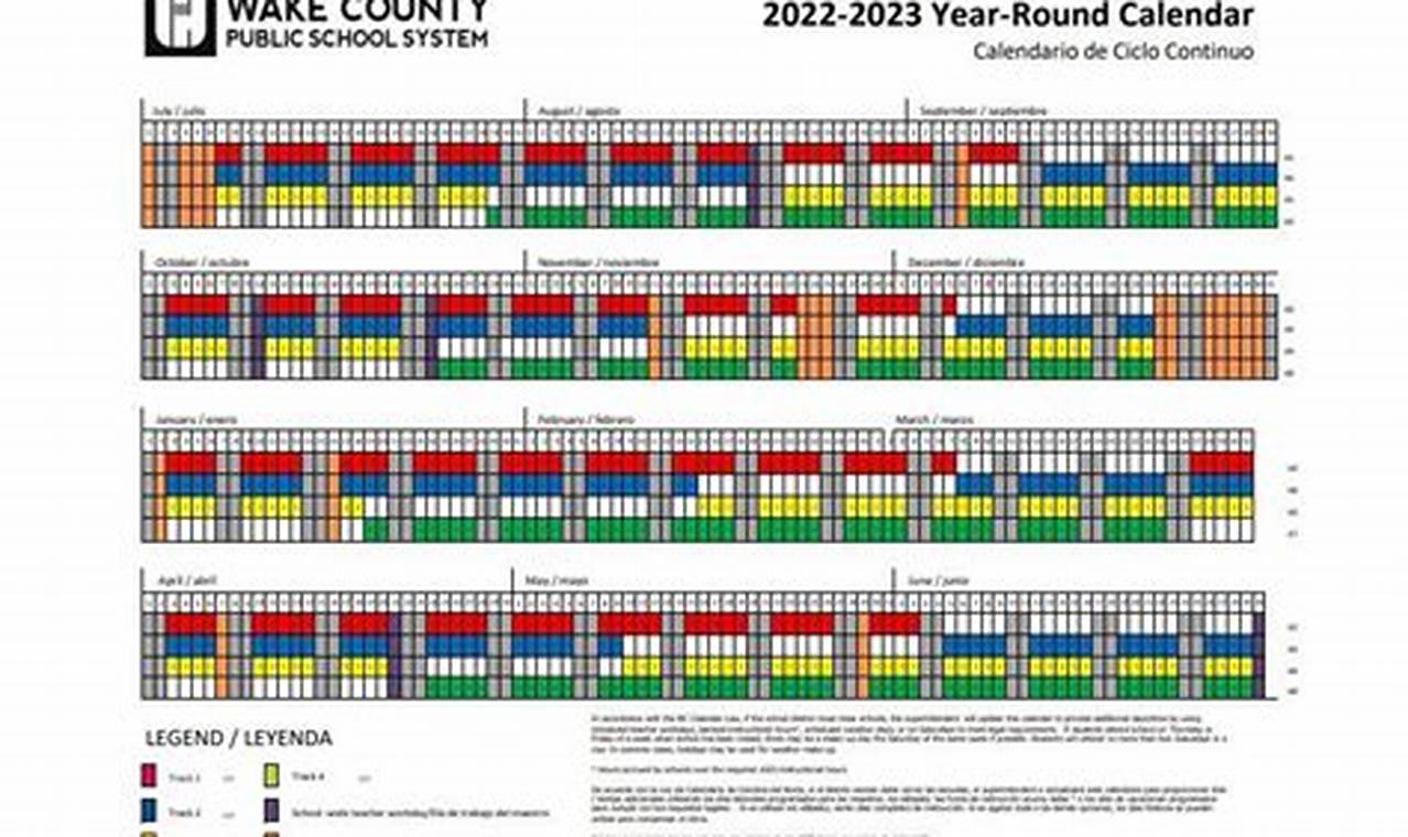 Wake County Schools Calendar 2024-25