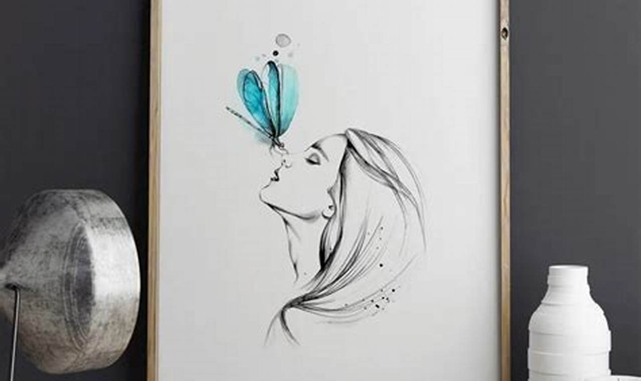 Wall Art Pencil Sketches: Transforming Your Space with Artistic Simplicity