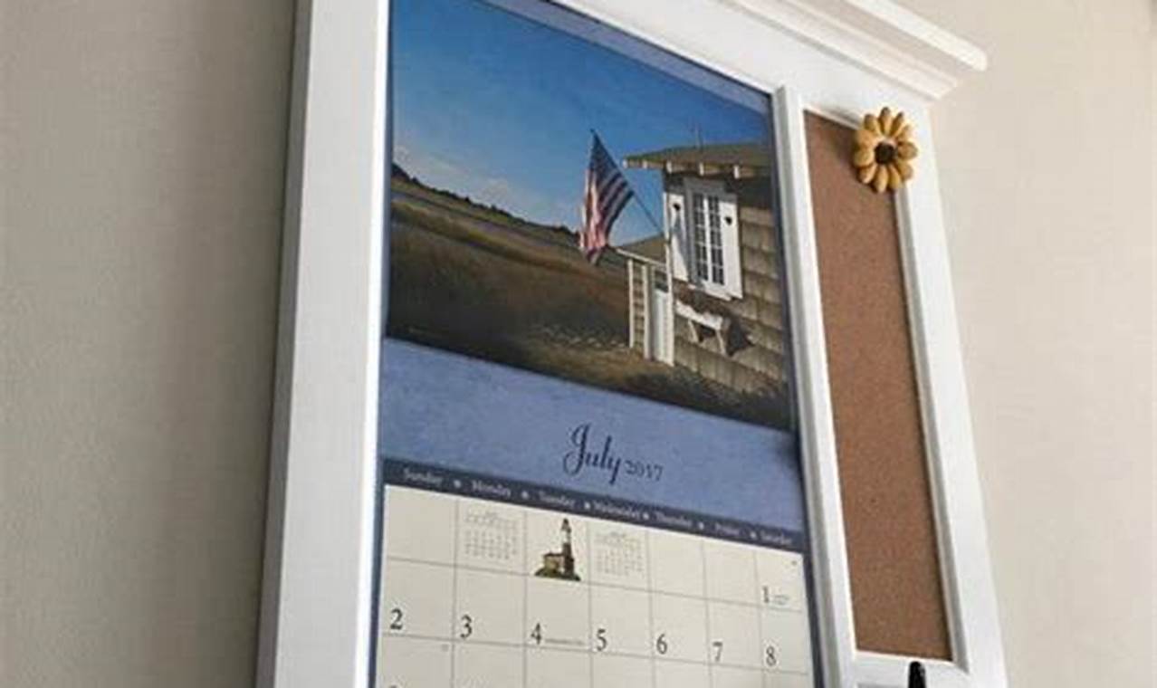 Wall Mounted Calendar Holders
