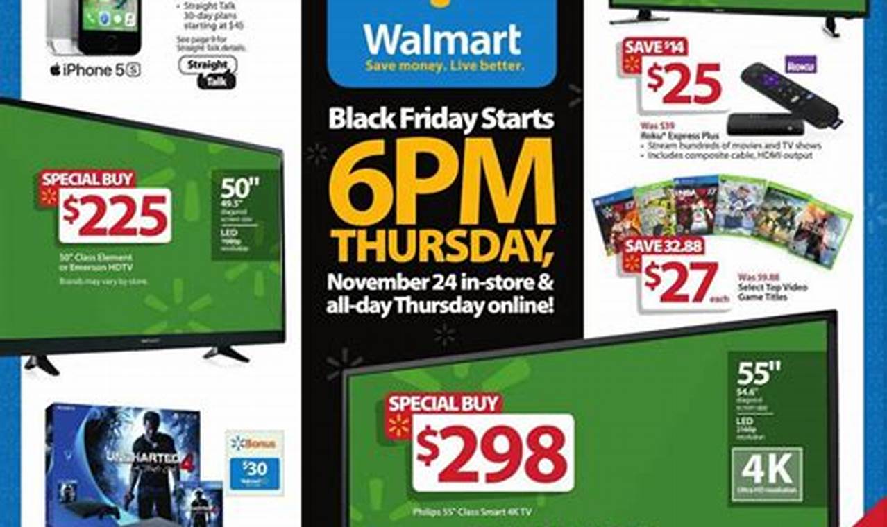 Walmart Black Friday Times 2024