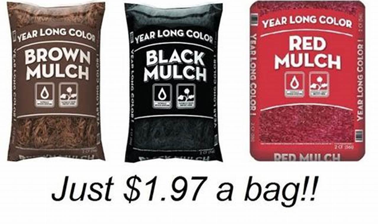 Walmart Mulch Prices Today