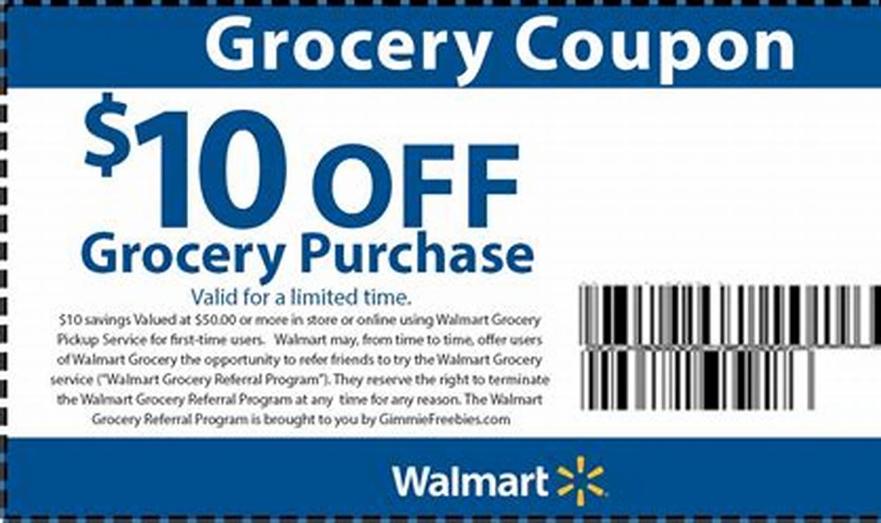 Walmart Online Coupon Code 2024