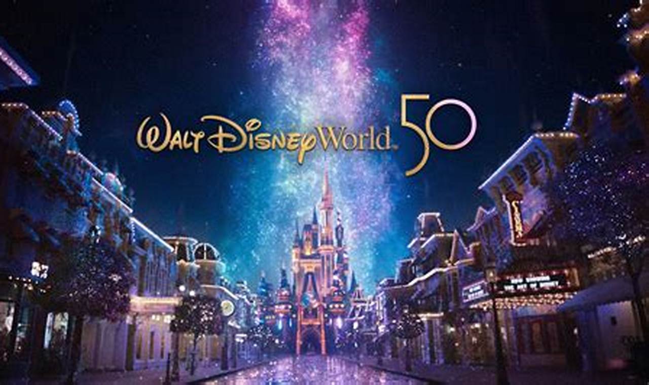 Walt Disney World 50th Anniversary 2024