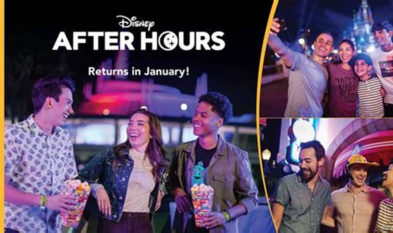 Walt Disney World After Hours Events 2024