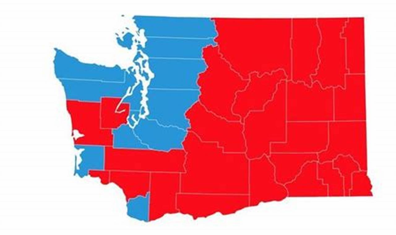 Washington State Political Map 2024