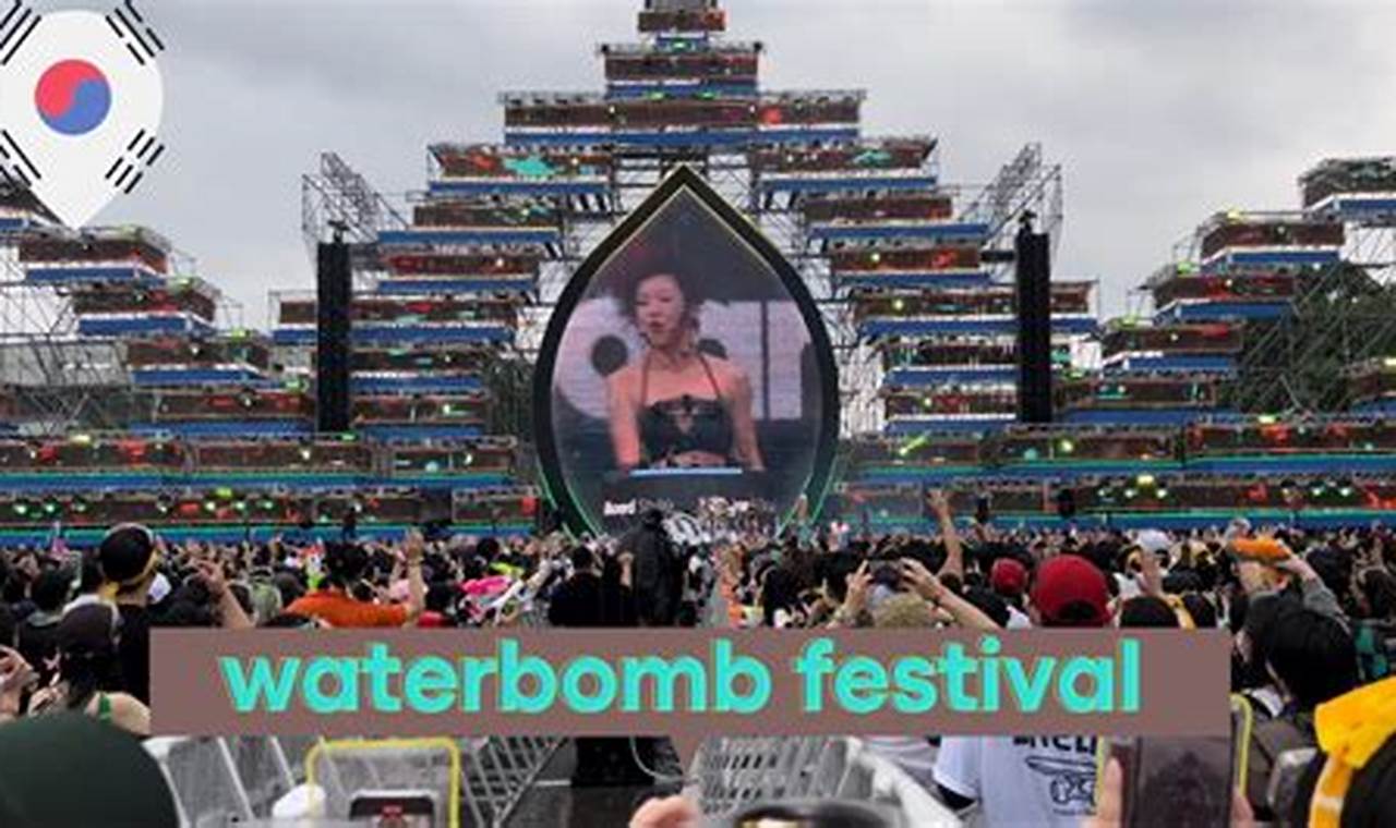 Waterbomb Seoul 2024 Lineup Meaning