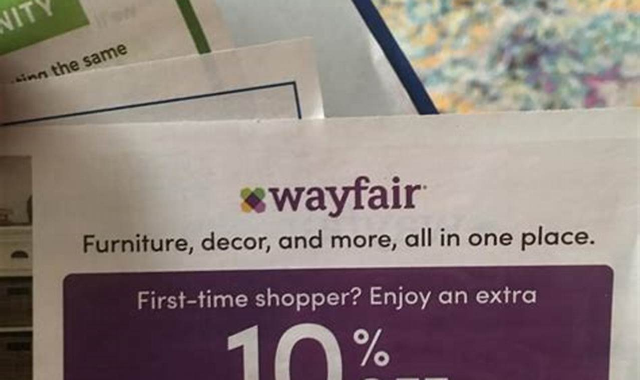 Wayfair Discount Codes For January 2024