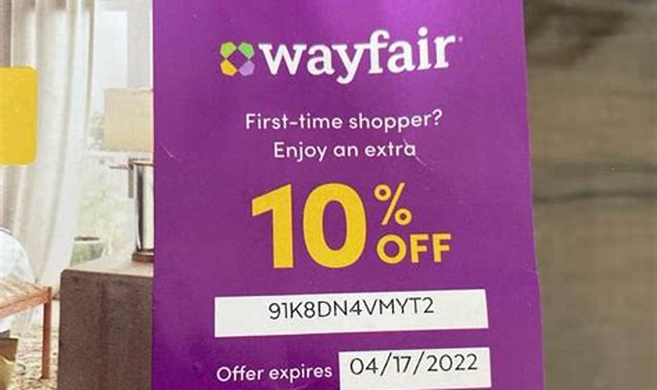 Wayfair Promo Code December 2024