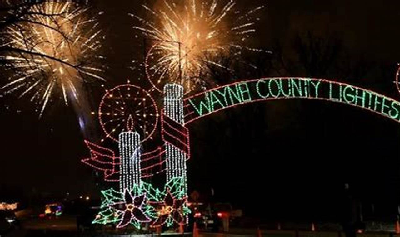 Wayne County Lightfest 2024