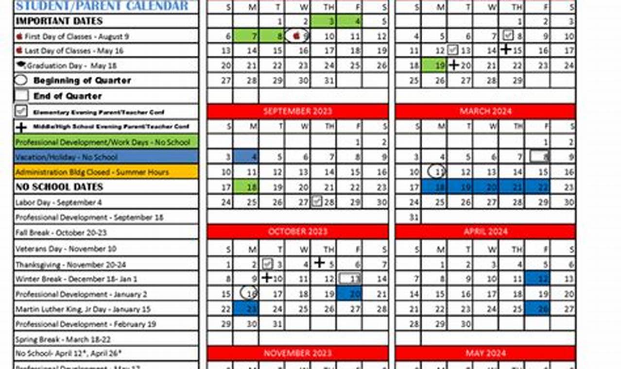 Wayne Township Calendar 2024