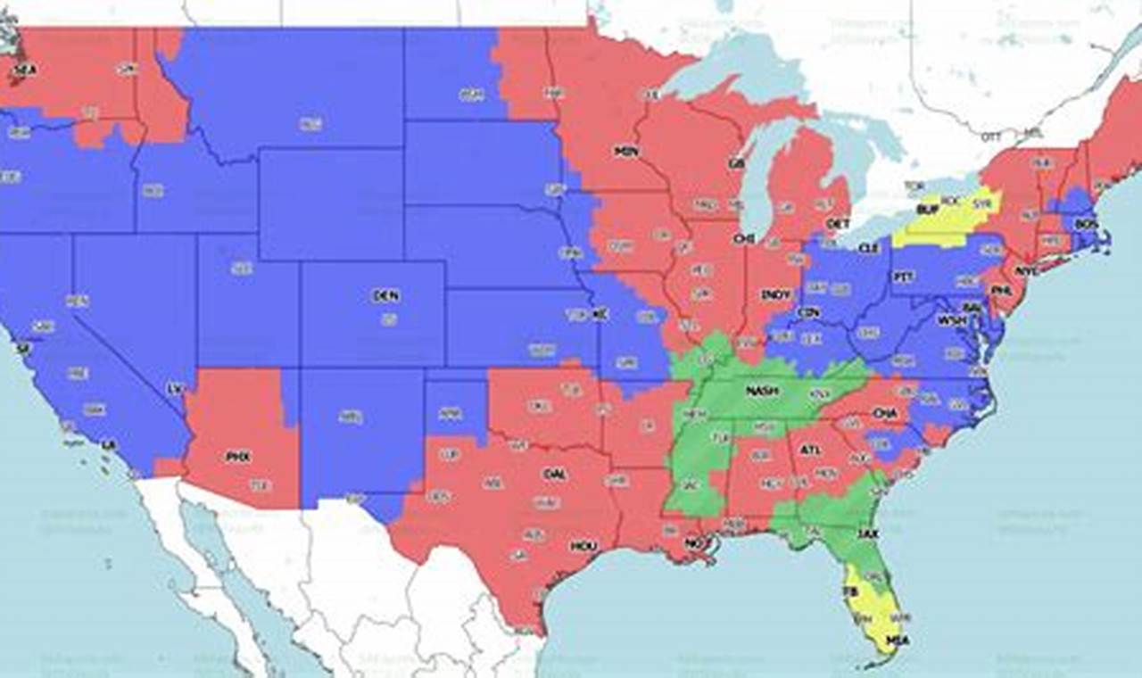 Week 2 Nfl Coverage Map 2024