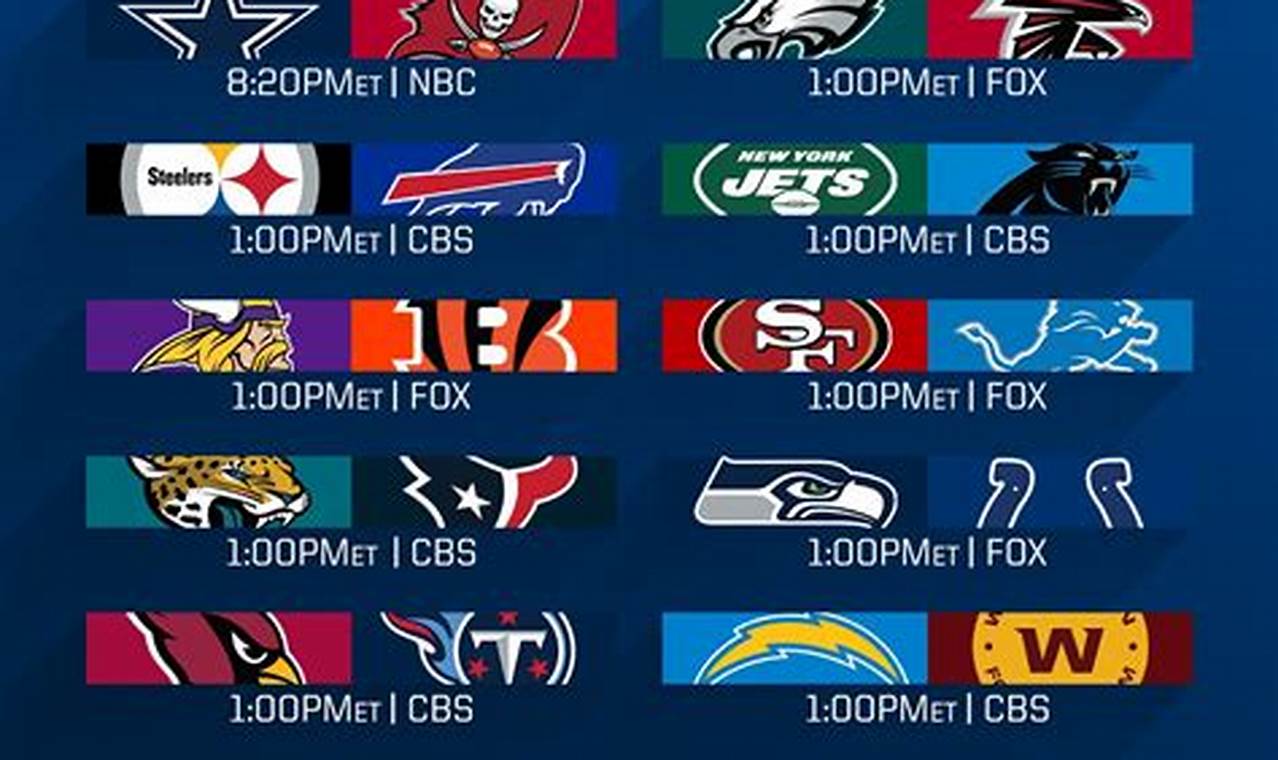 Week 9 Nfl Schedule 2024