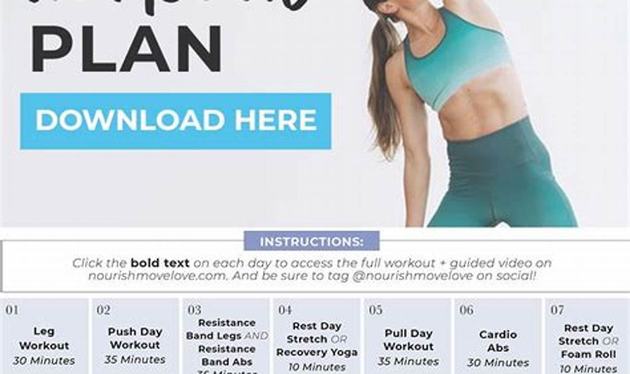 Unleash Your Fitness Potential: Discover the Secrets to an Effective Weekly Workout Plan for Women