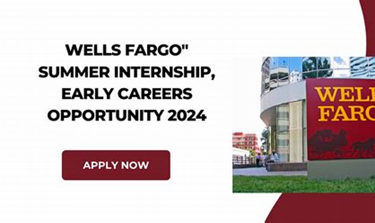 Wells Fargo Summer Internship 2024