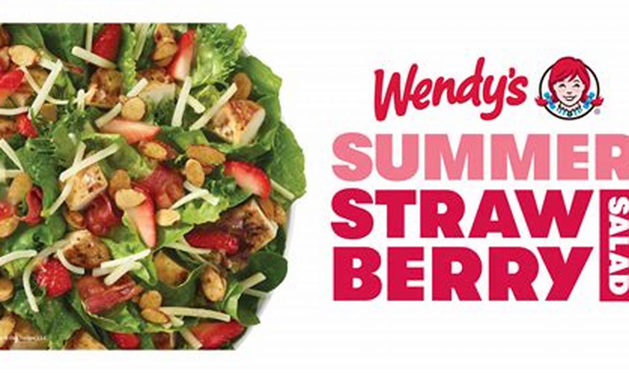 Wendy'S Summer Salad 2024