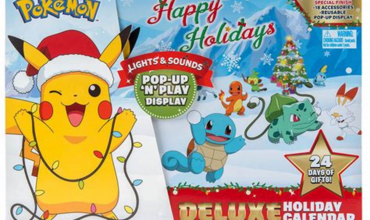 What'S In The Pokemon Holiday Calendar